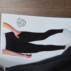 Mondetta Size S Black/Grey Jacquard Knit Legging